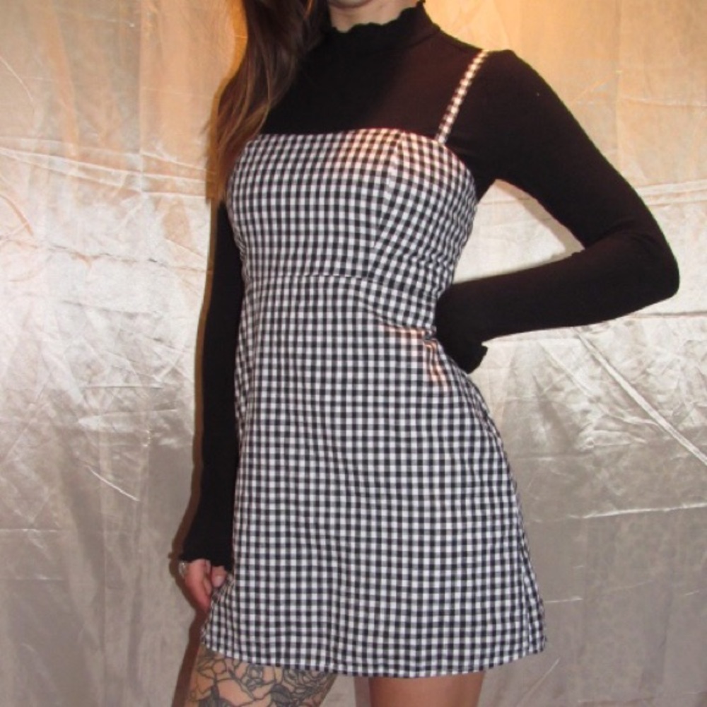 Gingham Brandy Melville Dress